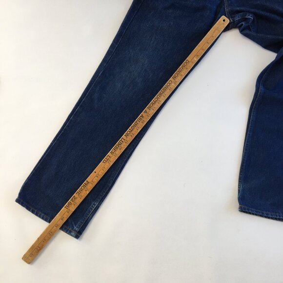 Vintage Levi's 619 Orange Tab Straight Leg Jeans 34X31 - Picture 9 of 9